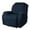 Navy Blue, variant on 4 Pieces Stretch Velvet Recliner Covers, Thicker Soft Plush Recliner Chair Slipcover with Side Pockets, Luxury Dog Cat Pets Proof Reclining Protector (Recliner, Beige)