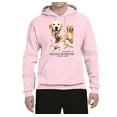 thumbnail image 2 of Wild Bobby, If It's Not a Golden Retriever It's Just a Dog Gift | Mens Dog Lover Hooded Sweatshirt Graphic Hoodie, Light Pink, 3XL, 2 of 3