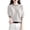Beige, variant on Women's 3/4 Sleeve Knit Sweater,Elegant Diamond Jacquard Crew Neck Top,Contrast Trim Puff Sleeve Pullover Blouse for Office Daily Wear