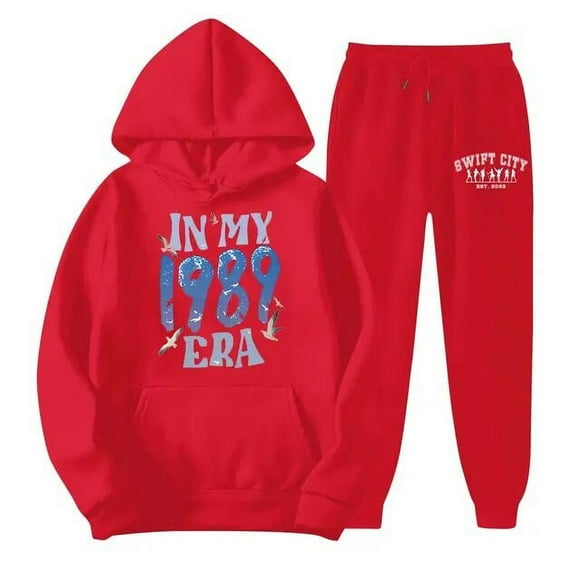 Taylor The Eras Tour Tracksuit Men Sweatshirt Hoodie+Sweatpants Midnight Album Swift Print Sportswear Women Clothing 2 Piece Set HOEMLIN