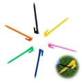 thumbnail image 4 of Shoreew 10Pcs Camping Tent Stake Heavy Duty Multi-functional Outdoor Garden Yard Patio Lawn Tarp Canopy Windproof Ground Spike Tent Peg, 4 of 7