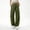 Army Green, variant on Baggy Parachute Pants for Womens Wide Leg Cargo Pants with Pockets Boyfriend Streetwear Goth Wine XL(XL)