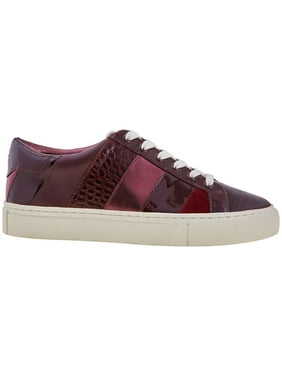Tory Burch Ladies Burgundy Ames Sneakers