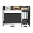 thumbnail image 5 of Modern Desktop Storage Organizer, Desktop Bookshelf Holder Computer Rack Desk Organizer (Black), 5 of 8