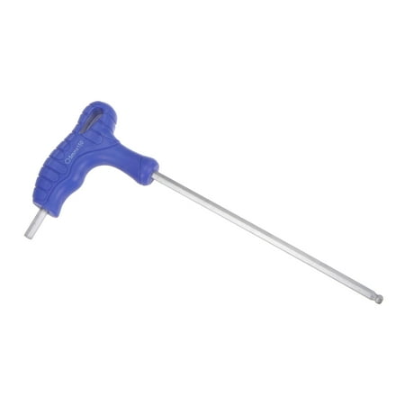 

Uxcell 6mm Ball End Hex Key T-Handle Wrench Spanner Metric CR-V Steel