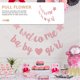 thumbnail image 2 of GOOHOCHY juego de decoración para baby shower, banderines de bienvenida para niña, decoración colgante para fiesta de baby shower., 2 of 8