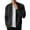 a-Black13739, variant on Men's Coat Solid Color Ribbed Knit Bomber Jacket Long Sleeve Full Zipper Front Coat With Stand Collar For Daily Casual Office Layering Wear Soft Outerwear