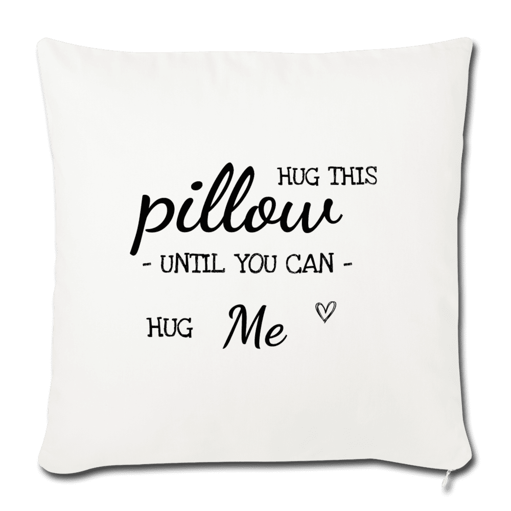 Hug This Pillow Until You Can Hug Me Couples Pillows Long Distance