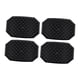 thumbnail image 2 of 4x fl34 5586-aa Insertos de buje aislante de ballesta trasera de repuesto negro para accesorios resistentes de alto rendimiento F150, 2 of 9