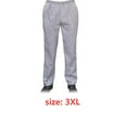thumbnail image 4 of Chef pantalones hombres con bolsillos elásticos de la cintura holggy cocinero pantalón camarero uniforme uniforme amigable para la piel ropa para restaurante Hotel cafetería cocina 3xl Houndstooth Advancent  HA012102-15, 4 of 6