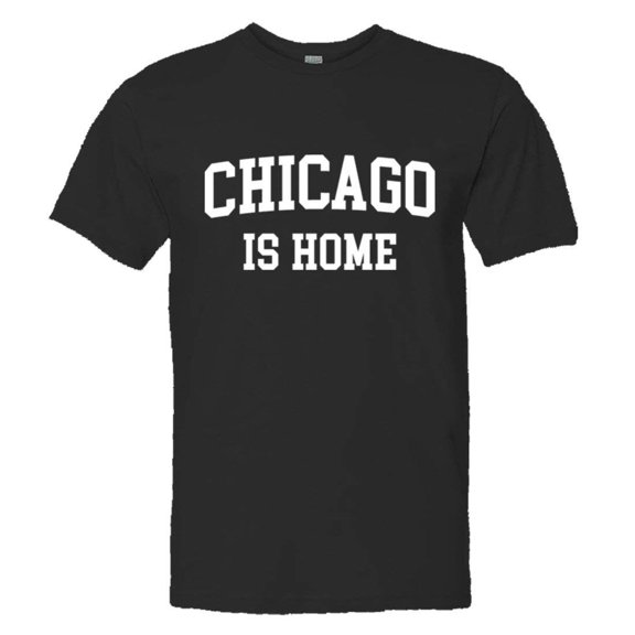 PleaseMeTees™ Mens Chicago Is Home Born In From Chitown Illinois HQ Tee
