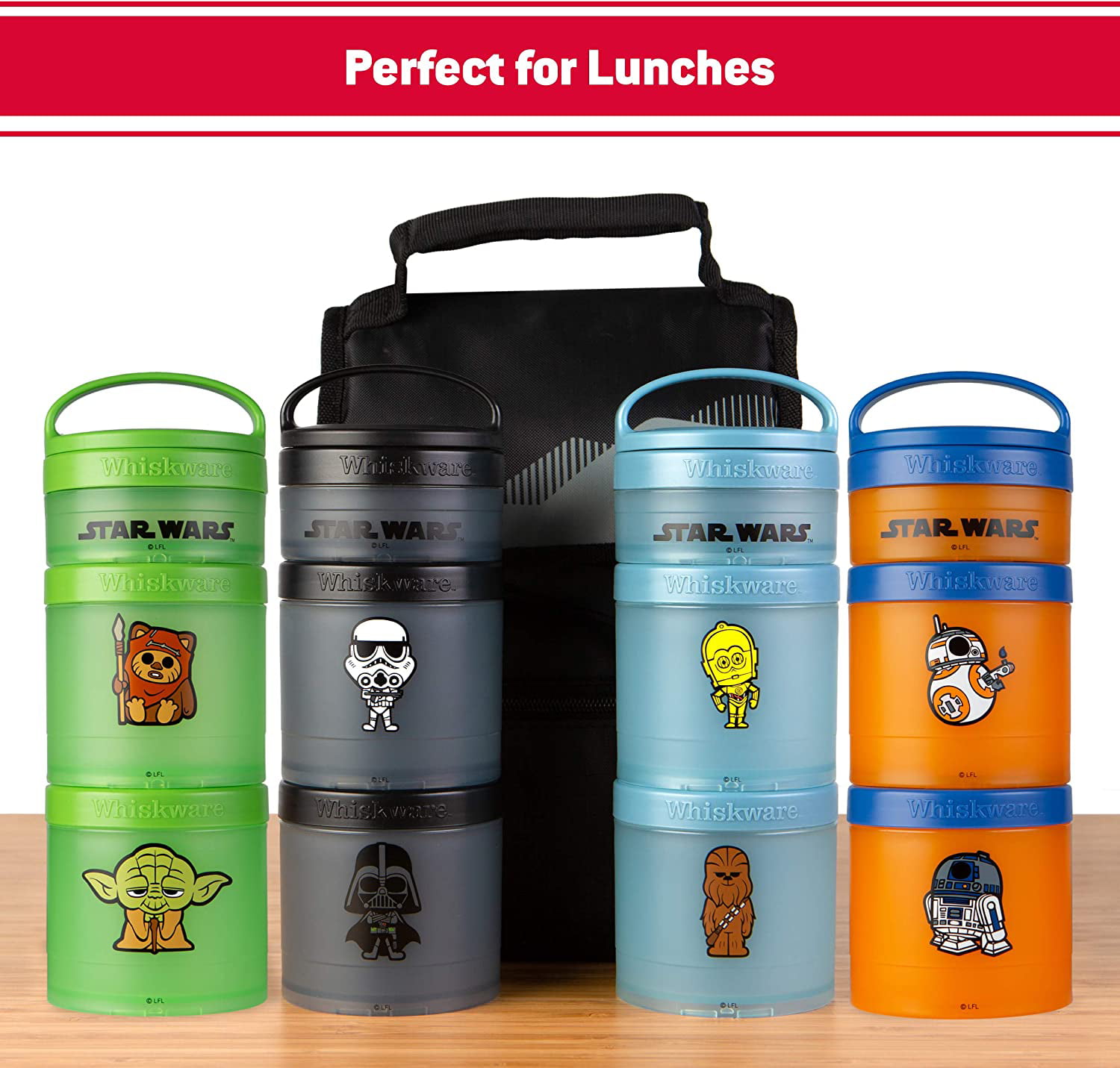 Whiskware Justice League Containers for Toddlers and Kids 3 Stackable Snack  Cups - Shop blender-bottle Other - Pinkoi