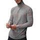 thumbnail image 2 of Camiseta de manga larga para hombre, camiseta a cuadros, blusa de manga larga de alta moda para hombre, blusa básica a cuadros para hombre, solución innovadora, 2 of 6
