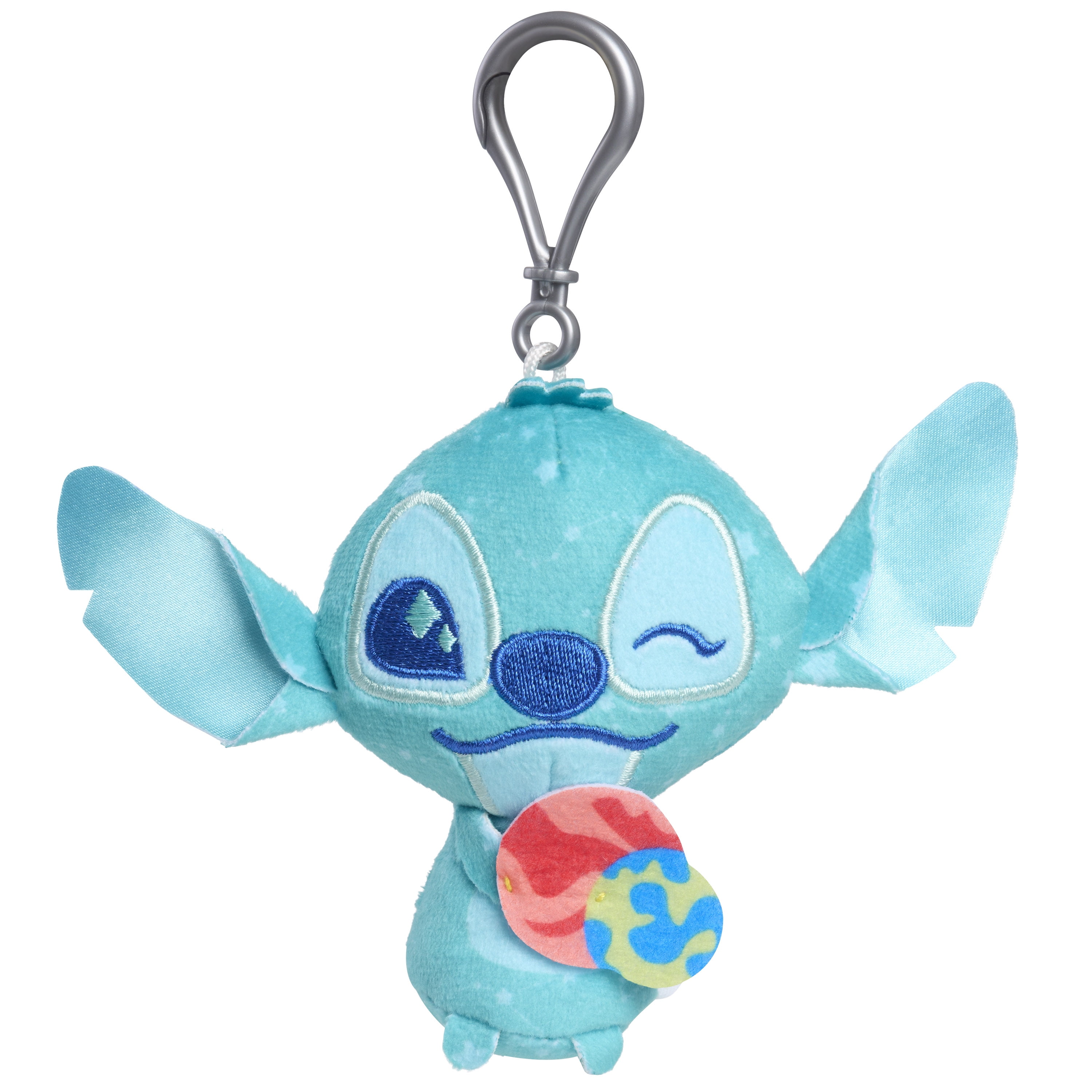 Disney Stitch Outta This World Clip-On Blind Bag Plush, Mystery 3.5-inch Colorful Plushie, Ages 2 up