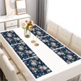 thumbnail image 2 of Pioneer Flower Floral Print Pattern Summer Placemats Table Placemats Set Of 6-Linen Kitchen Washable Placemats Table Mats 12x18 Inch Non-Slip Heat Resistant, 2 of 5
