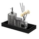 thumbnail image 4 of Bearachild Bandeja de almacenamiento de carga pesada para baño y organización de escritorio, bandeja para restaurante y baño Juegos de accesorios de baño, 4 of 6