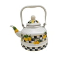thumbnail image 3 of DOLITY Creative Enamel Tea Kettle Beverage Jug Water Kettle Household Party Kitchen 1.1L, 3 of 9