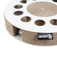District 70 Whirl Corrugated Cardboard Cat Scratcher, MultiFunctional, Keep Your Cat Active and