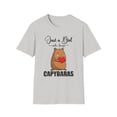 thumbnail image 2 of Just A Girl Who Loves Capybara, Gildan Unisex T-Shirt, Graphic Tee, S-3XL, 2 of 5