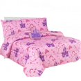 thumbnail image 4 of Enchanted Princess Palace Twin Bedding Set 6-Piece Plush Toy, Comforter & Sheets, 4 of 6