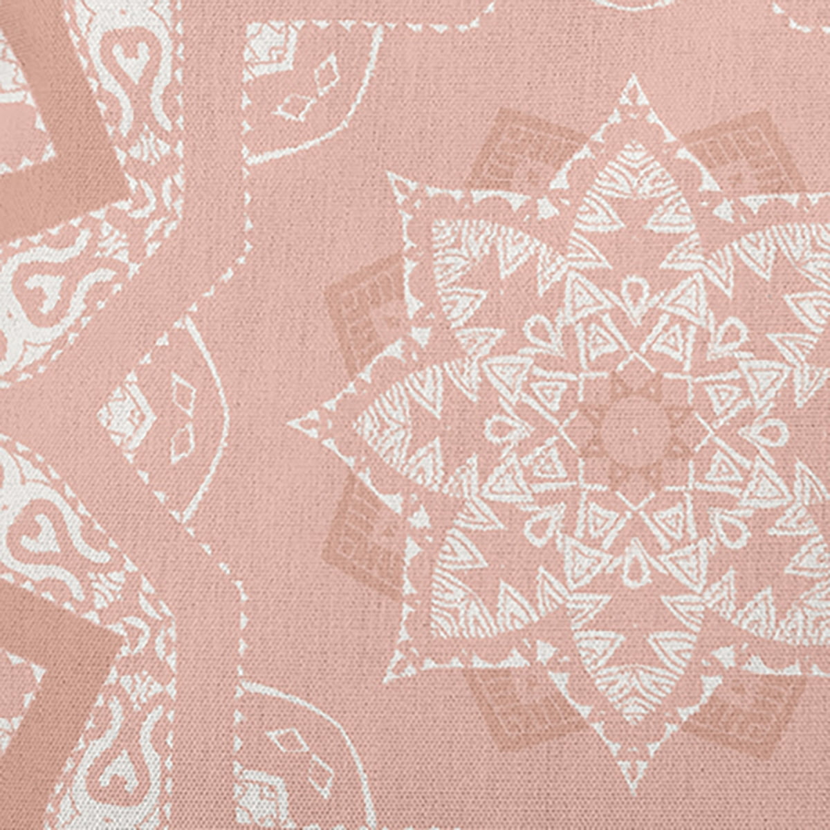 20"x20" Square Simply Daisy Shawl Poly Indoor/Outdoor Pillow, Sunwashed Brick Qty 1