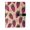 Berry-pink, variant on DIY Blueberry Blue Printed Microfiber Leather Notebook 9.2x6.7" Refillable Binder Journal with Pen Loop&Pockets 100 Sheets