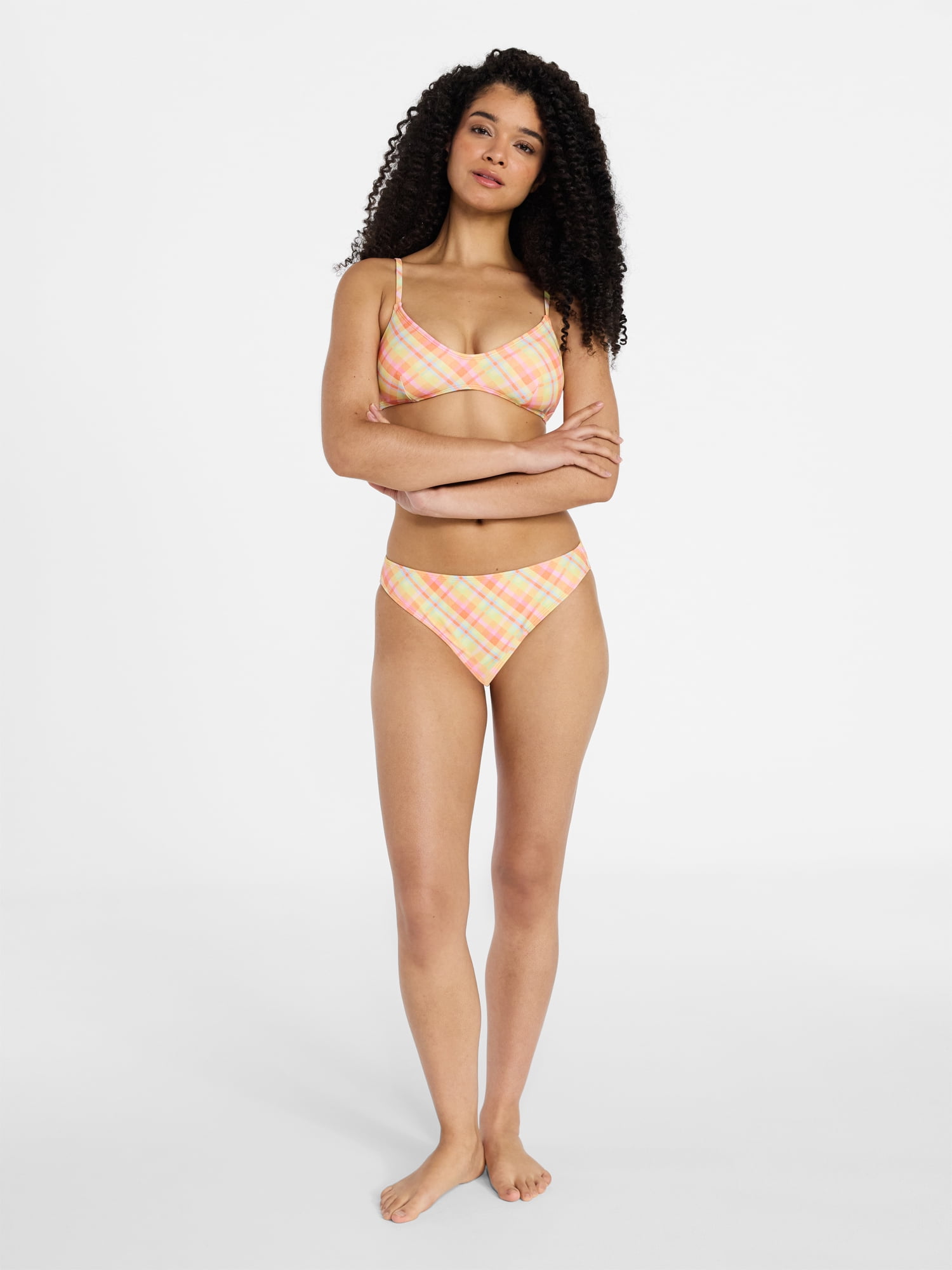 No Boundaries Hipster Bikini Bottoms, Women’s XXS-XXL