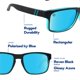 thumbnail image 5 of Gafas de sol Blenders Eyewear Canyon Polarizadas Fortune Blue, 5 of 9