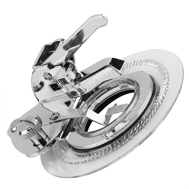 Sewing Machine Embroidery Foot, PVC+Alloy Stable Embroidery Foot