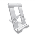 thumbnail image 2 of 2X Support de Tablette de Bureau Multi-Étape Pliable Portable Étudiant Apprentissage Machine Stand pour (Blanc), 2 of 4