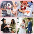 thumbnail image 6 of 96 Pcs Valentine's Day Floral Boxes Bulk with Handle Pink Red Flower Gift Bags Florist Gift Packaging Arrangements Bouquet Holder for Birthday Wedding Mother's Day Bridal Party Decor, 6 of 6