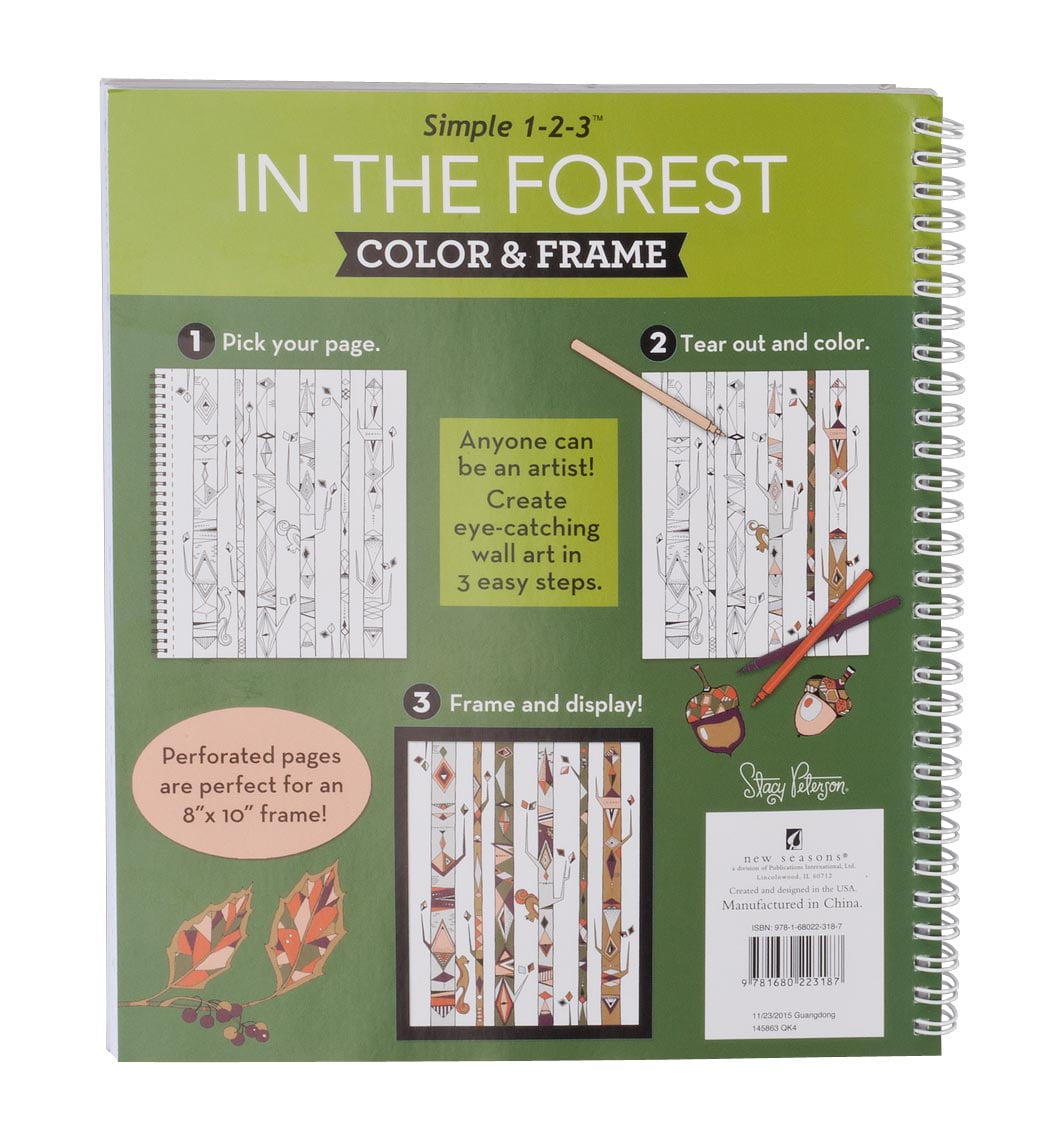 Color Frame Color Frame In The Forest Adult Coloring Book Other Walmart Com Walmart Com Color Frame Color Frame In The Forest Adult Coloring Book Other Walmart Com Walmart Com