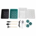 thumbnail image 2 of Seed Starter Tray Kit, Multifunctional Seed Growth Box With Labels For Home And Outdoor Sowing, 2 of 8