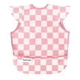 thumbnail image 1 of Tiny Twinkle - Bavoir Tablier - Carreaux Roses - 6-24 m, 1 of 5