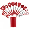 thumbnail image 1 of Juego De Utensilios De Cocina Rojos Antiadherentes, Suministros De Cocina, Para El Hogar Restaurante Fugacal Ocean Broad Surfboard Fins, 1 of 8