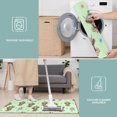 thumbnail image 6 of Green Highland Cow Flower Pattern Kitchen Rugs Sets Of 3,Kitchen Runner Rugs Non Skid Washable,Decorative Kitchen Floor Mats for Kitchen,Sink,Laundry,17"x30"+ 17"x47" + 17"x59", 6 of 6
