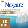 thumbnail image 4 of 3M Nexcare Advanced Healing Waterproof Bandages, Assorted, 4 of 10
