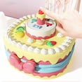 thumbnail image 5 of syligr 17 Piece Dough Cake Maker Toy for Pretend Play, 12 Colors Dough, Cake Molds, Play Food Set for Toddler, Modeling Clay Toy for Preschool, Kitchen Playset for Christmas Birthday Gift, Ages 3+, 5 of 6