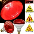 thumbnail image 3 of TGHTBA-250 Watts Heat Lamp Bulbs, R40 Brooder Heat Lamp for Chickens, Infrared Reflector Heat Bulb for Brooder Coop Heater, Incandescent Heating Light Bulb for Food, Pet, Bathroom, Light Therapy, 2 P, 3 of 4