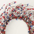 thumbnail image 6 of Fake Americana Pip Berry Wreath - For Farmhouse Home Decor, Entryway Doors or Centerpiece Decorations, 6 of 6