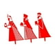 thumbnail image 5 of Letrero navideño para jardín, decoración de estacas, estaca para belén, estaca roja con forma de R hueca, accesorios versátiles, decoración de estacas, 5 of 8