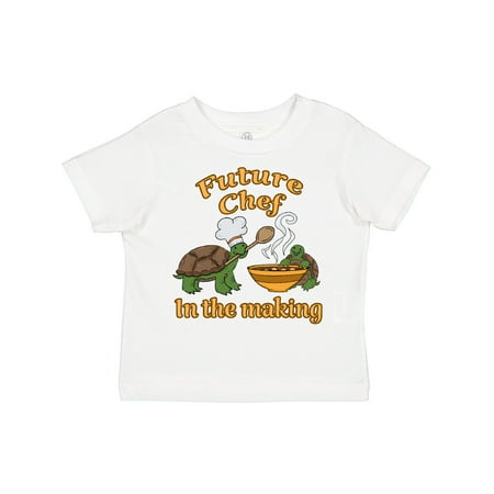 

Inktastic Future Chef in the Making with Cute Turtles Gift Toddler Boy or Toddler Girl T-Shirt