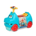 thumbnail image 3 of Battat Blue Ride-On Hippo with 26 Building Blocks and Storage, Ride-On Toy for Toddlers 12 Months +, 3 of 5