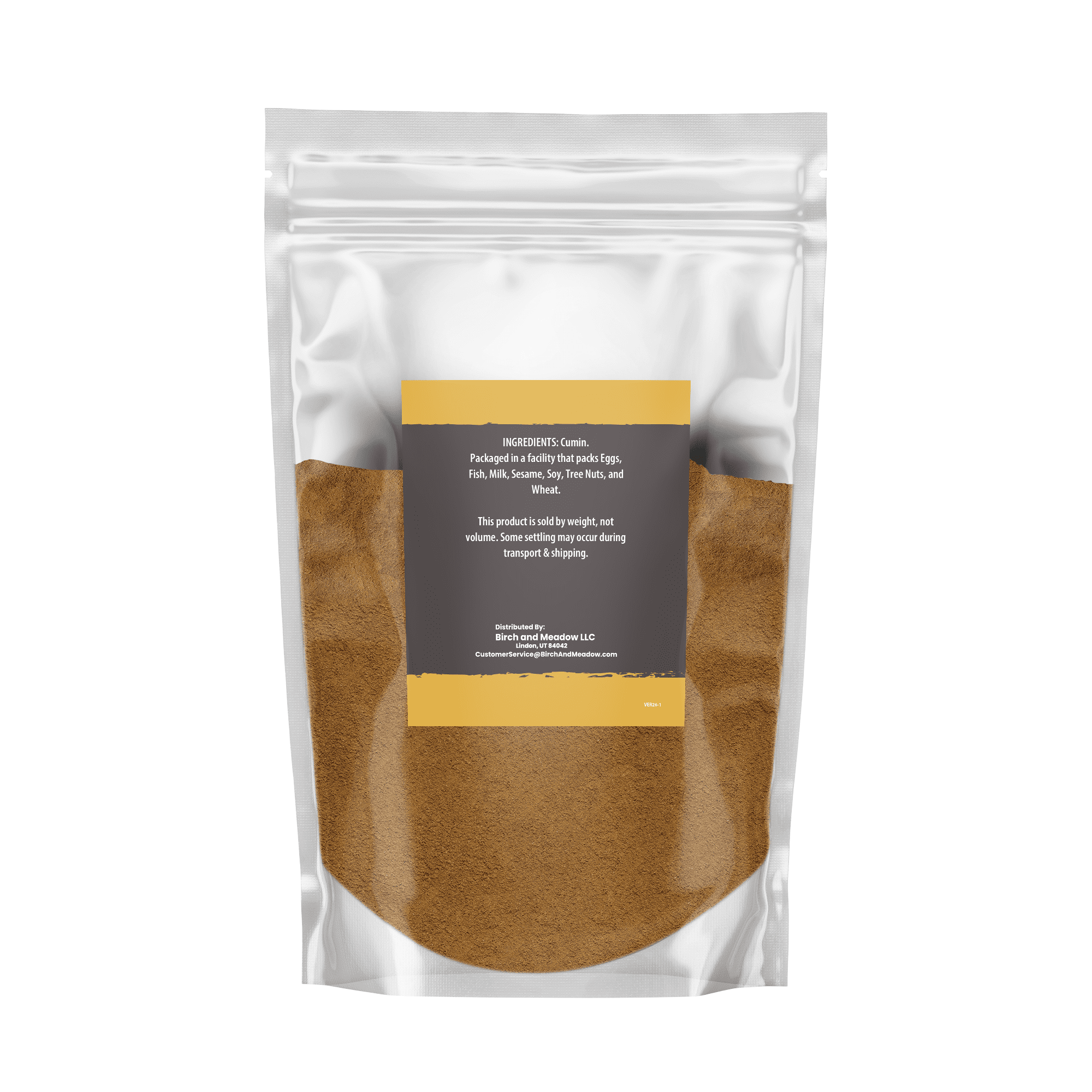 Birch & Meadow 3 lb of Ground Cumin, Earthy & Warm, Aromatic Flavor