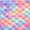 Orange Blue, variant on Homewish Watercolor Mermaid Scale Twin Comforter Sets,Multicolor Bedding Set,Reversible,2 Pieces,1 Comforter and 1 Pillowcase