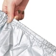 thumbnail image 4 of MIXFEER Boat Cover Yacht Outdoor Protection Waterproof Heavy Duty Silver Reflective 300D Oxford Fabric -smashing Durable and Tear Proof Fits V-HULL TRI-HULL Runabouts and Bass Boats 20-22FT, 4 of 7
