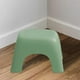 thumbnail image 5 of Taburete Sencillo, Redondo Y Cómodo para El Hogar, Decoración, Silla Portátil Ligera ños para Muebles de Interior , VERDE BLESIY banco pequeño, 5 of 8