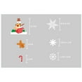 thumbnail image 4 of ECKYADAM Christmas Electrostatic Stickers Snowflake Set Door Window Glass Stickers,Christmas Decorations, 4 of 6