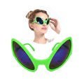 thumbnail image 3 of EeaseMX 2 gafas divertidas con forma de ET, gafas de baile, gafas de sol de maquillaje, accesorio de disfraz de alienígena para espectáculo de disfraces, 3 of 7