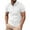 White, variant on Icvfdpl Polo Shirts For Men Summer Fashion Hole Design Lapel Short Sleeve Comfortable Top Mens T-Shirts Xxl